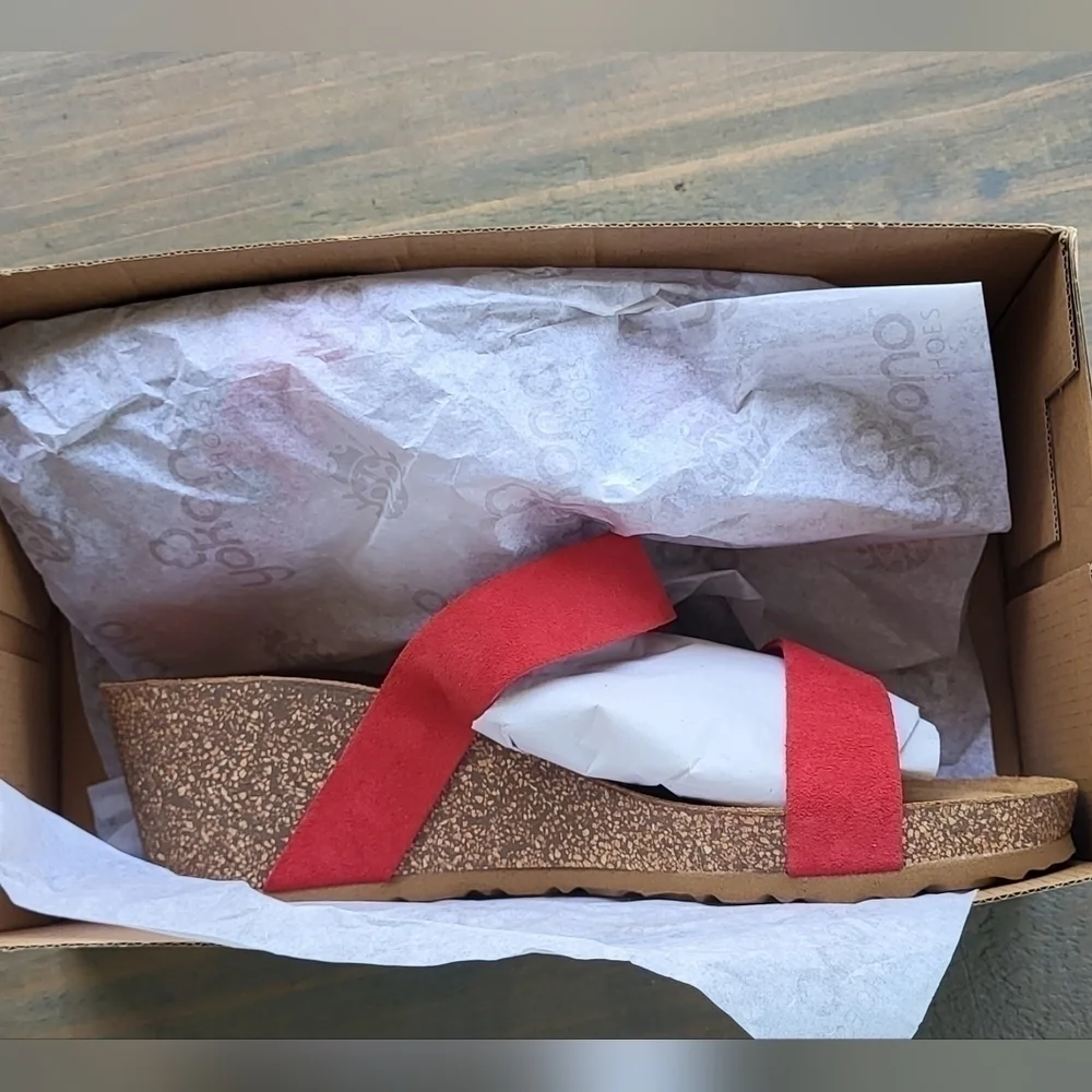 Yokono Leather Suede 2 Strap Sandal Size 9.5